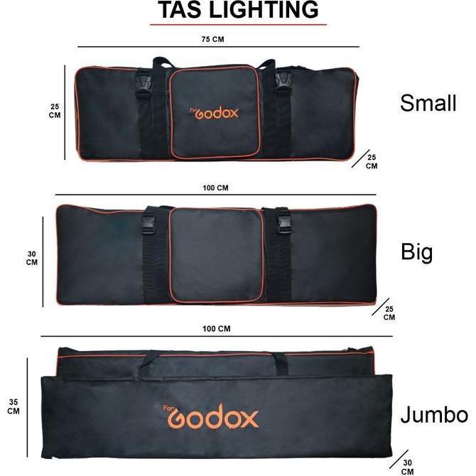 SEOVALITAMASHOP - LIGHTING STUDIO BAG / TAS LIGHTING BIG / TAS PAKET STUDIO (BESAR)