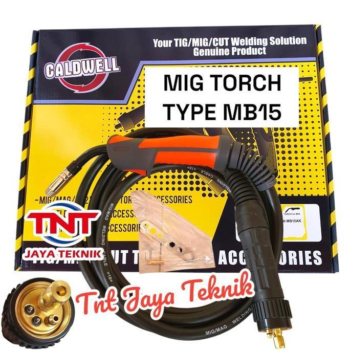 Diskon Caldwell Mig Torch Mb15 Ak Stang Las Co2 Caldwell Mb15Ak Mb 15 / Stang Las Mig Mb15 Caldwell