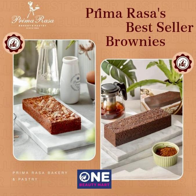 KUE BROWNIES ALMOND ORIGINAL PRIMA RASA BANDUNG - BROWNIS PRIMARASA ARG
