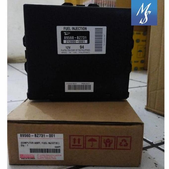 ECU LUXIO ( D89560-BZ731-001 ) S402 CC 15 TYPE M, X '2009 - 2014 ORIGINAL DAN TERPERCAYA