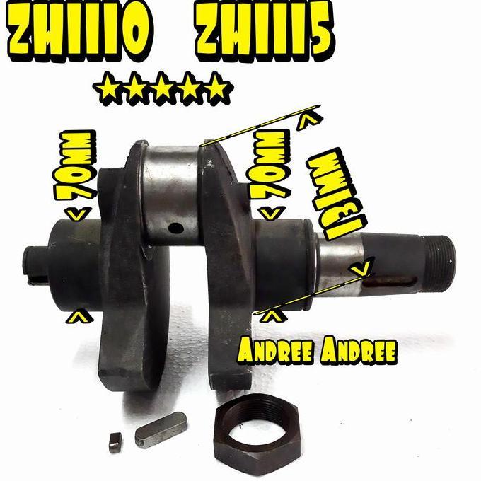 }}}}}}] ZH-1110 Crankshaft Crank Shaft Kur Kruk As Zian Hong ZH1110 ZH 1110