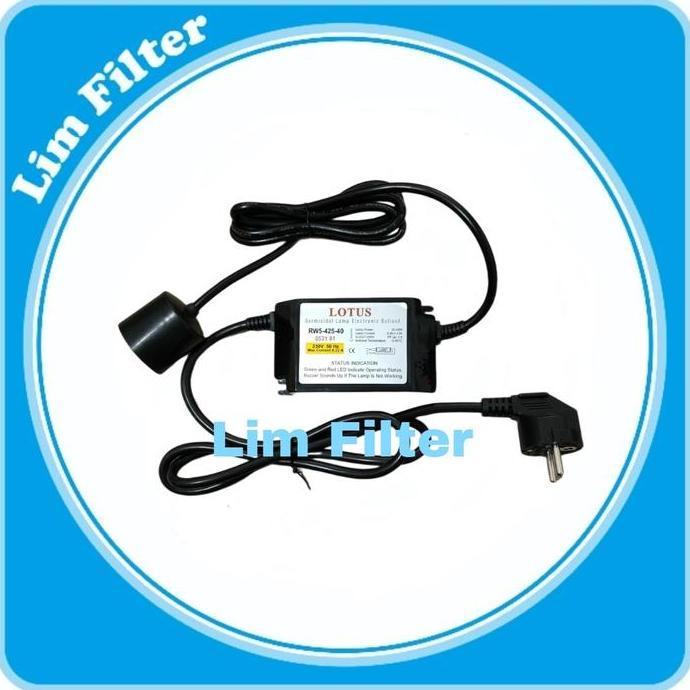 HARGA DISC - BALLAST UV 12 GPM - BALLAST ULTRA VIOLET 10-40 WATT 4 PIN