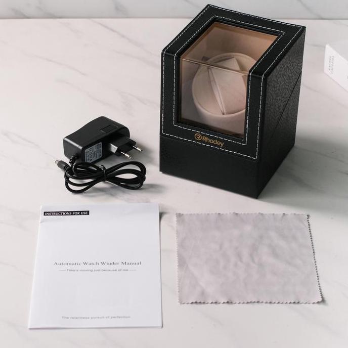 kotak tempat jam tangan automatic watch winder 1 slot HM