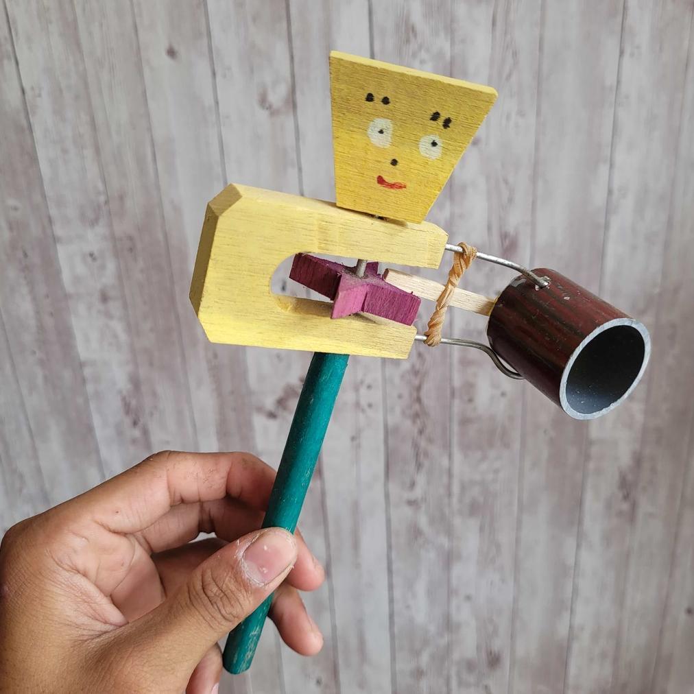 Tahan Lama  Gasing Kayu ,Mainan Tradisional Anak 90An Termurah, Gangsing Kayu Jadul