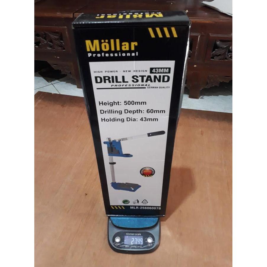 Miliki Iron Base Stand Drill - Stand Bor Duduk - Dudukan Mesin Bor Base Besi