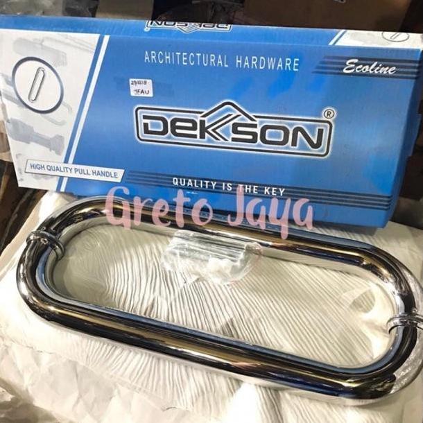 BEBAS ONGKIR - ( 35cm ) Handle C Handel Pegangan Tarikan Pintu Kaca DEKSON Panjang As 35 cm Dekkson 