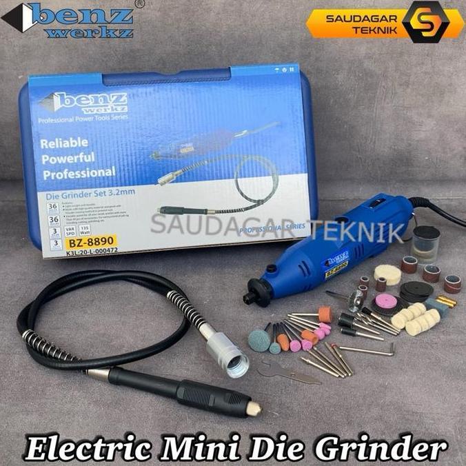 Diskon Mini Die Grinder Benz Mesin Bor Tuner Gerinda Mini Set Koper Benz Listrik