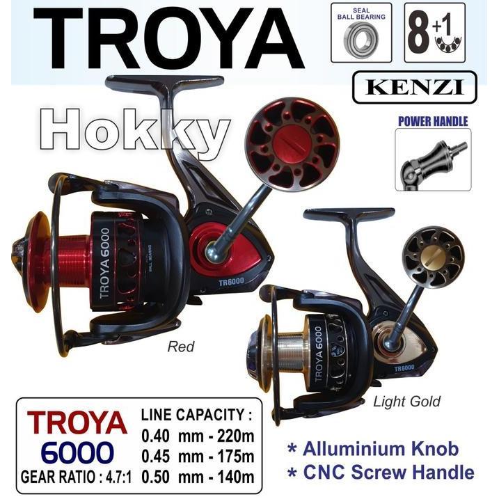 TERBARU - REEL KENZI TROYA 6000 