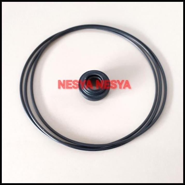 TERLARIS SHAFT LIP SEAL SIL SET BODY LENGKAP COMPRESSOR COMPRESOR KOMPRESSOR KOMPRESOR AC MOBIL GEEL