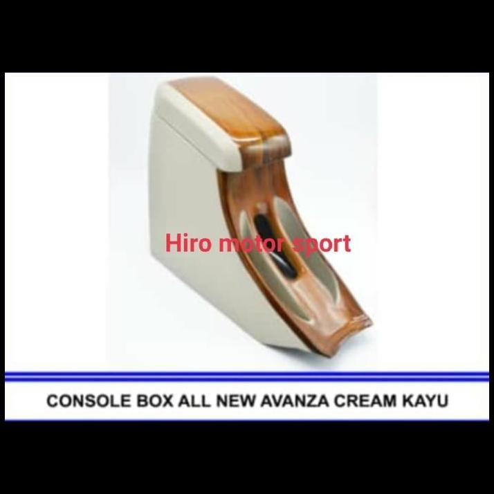 TERBARU CONSOLE BOX AVANZA VELOZ MOTIF KAYU 