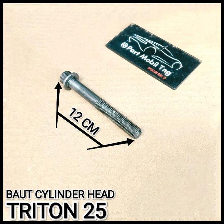 TERBARU BAUT BOLD CYLINDER HEAD DEKSEL  MITSUBISHI PAJERO TRITON 2.5 4D56U 