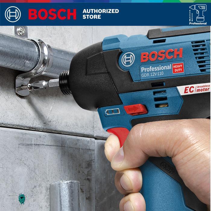 Bosch Brushless Impact Driver / Obeng 12Volt GDR 12V-110 (Unit Only)