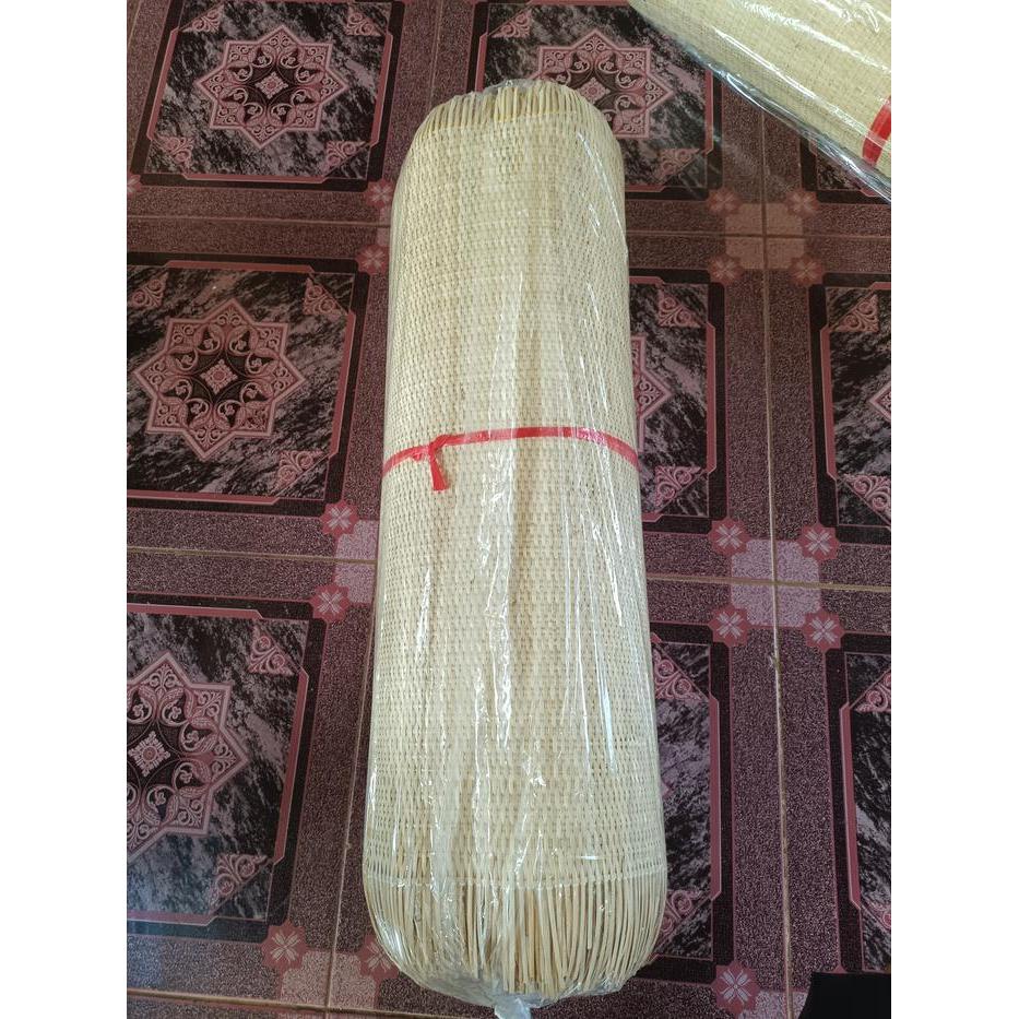 Anyaman Rotan Motif Close Rapat Roll Ukuran 15 Meter lebar 40 sampai 90cm Anyaman Rotan Close Rapat 