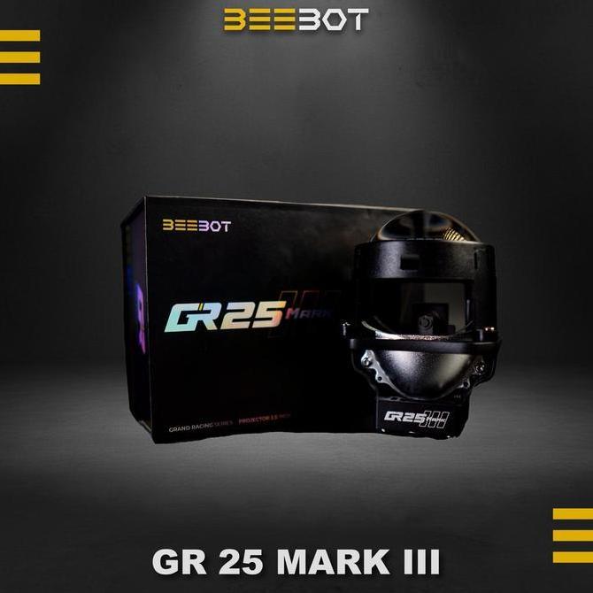 Murah Beebot Gr25 Mark Iii Lampu Motor Biled Projie Led 2.5 Inch Headlamp Project Mobil 50W/60W Flat