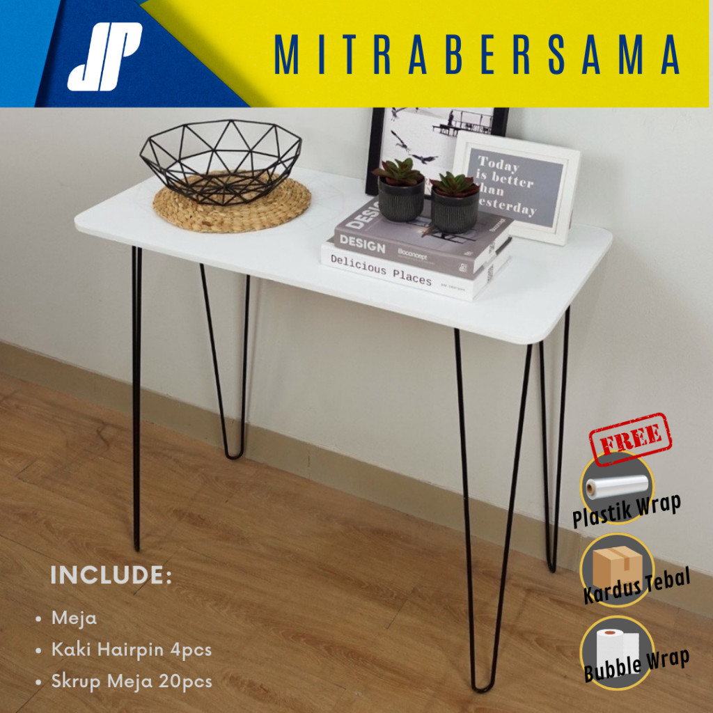 Meja Kerja Dan Belajar Hairpin Minimalis / Meja Komputer