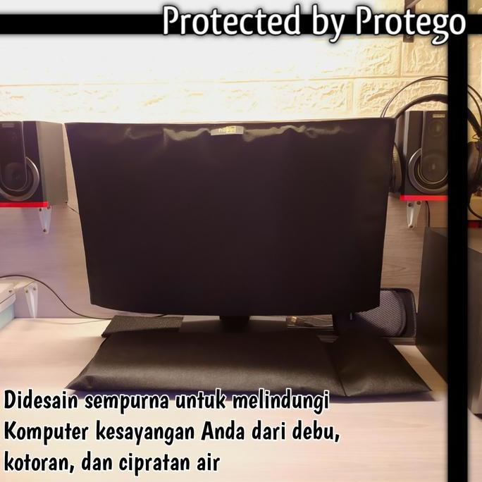 Cover Kain Layar Monitor Keyboard Mouse Komputer Anti Debu PROTEGO ke1