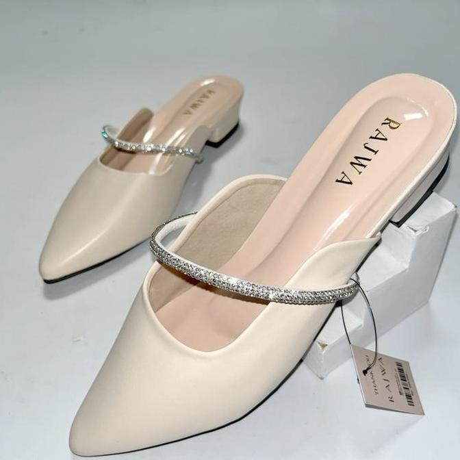 DISKON Sandal Heels 5cm U Permata Cantik Mempesona Cocok untuk Pesta Kondangan Arisan Jalan Jalan ng