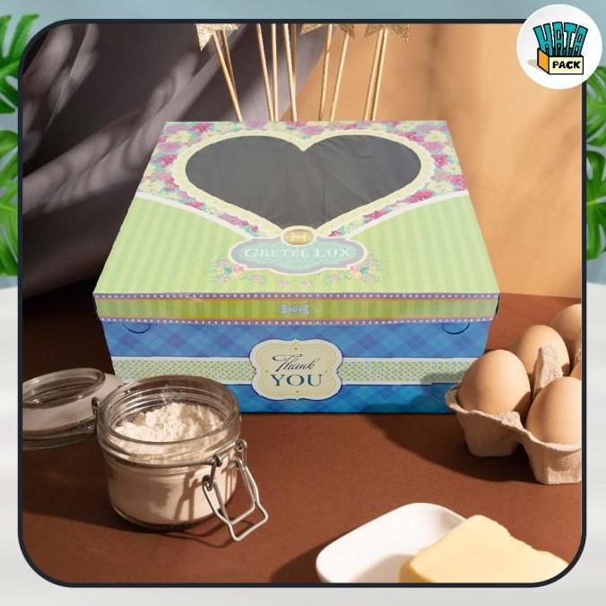 Dus Kue Tart / Dus Box Kue Hansel / Gretel Lux Ukuran 40 x 40 x 15 cm