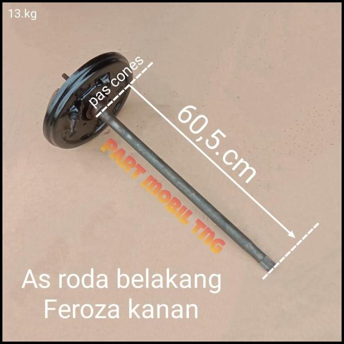 GRATIS ONGKIR AXLE SHAFT AS RODA TARIK AS RODA BELAKANG DAIHATSU FEROZA RH/LH 