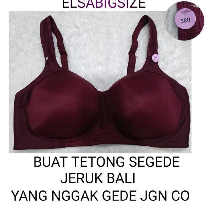 Wkwkwk- Bra Super Jumbo Tanpa Kawat 38D,38Dd,40D,40Dd,40C,42D,42Dd,42C,44C