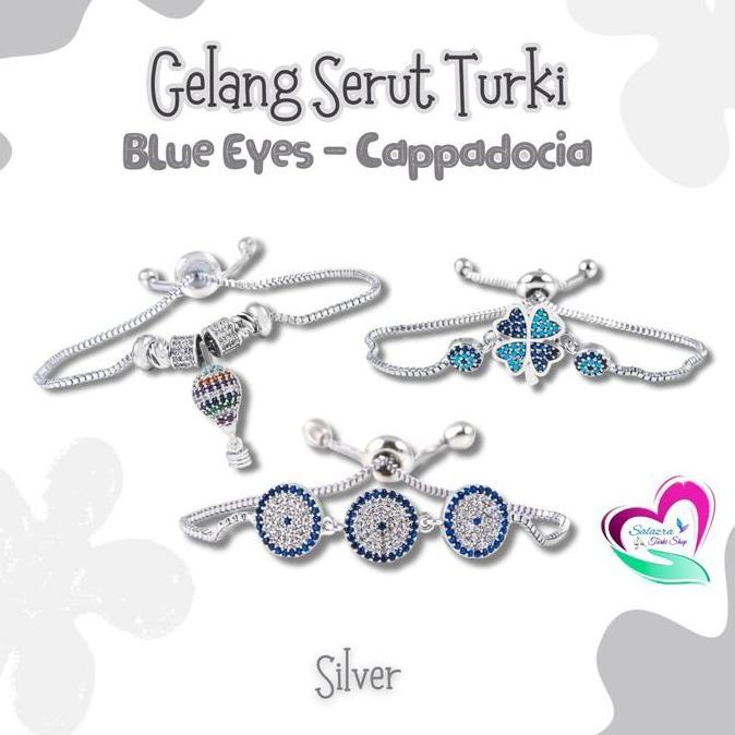 Gelang Serut Blue Eyes | Gelang Serut Cappadocia | Souvenir Turki