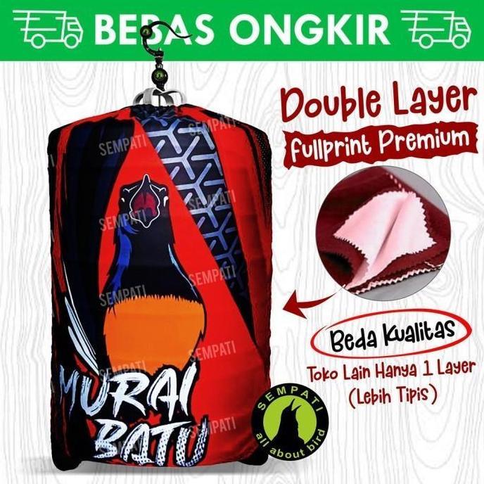 Kicaudor- Krodong Sangkar Murai No 1 Jersey Premium Fullprint Motif Burung Murai