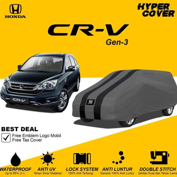 Kualitasbaik- Body Cover Sarung Mobil Crv Gen 3 Outdoor Waterproof