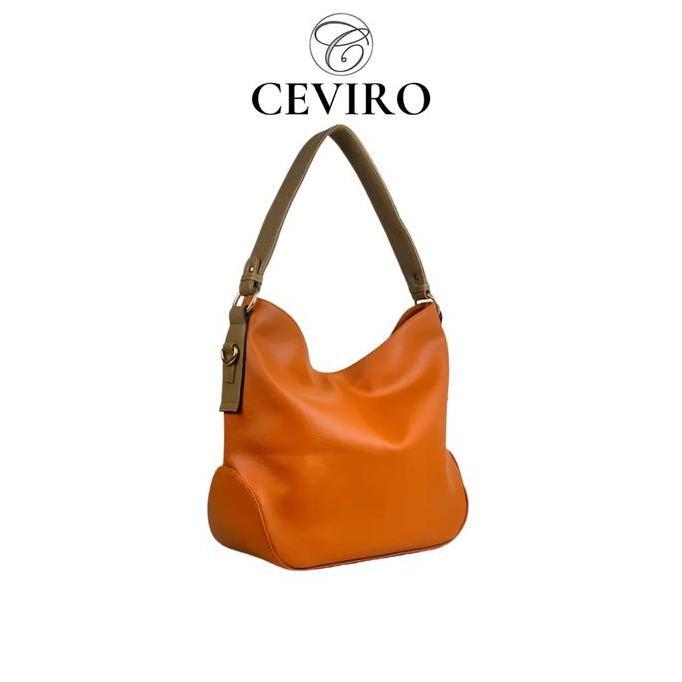 Bags- Ceviro Aleza Tote Bag Tas Bahu Tas Kantor Wanita Camel Tote  Bag Tote  Bagkerja
