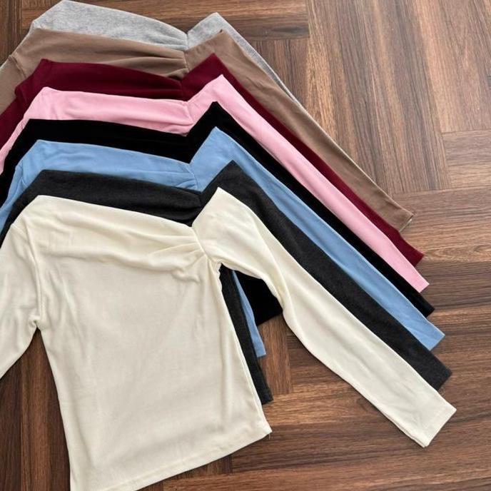 bonvajeri_ecer - 1 / 1 sabrina knit top | daybydate | off shoulder top sabrina knit top off shoulder