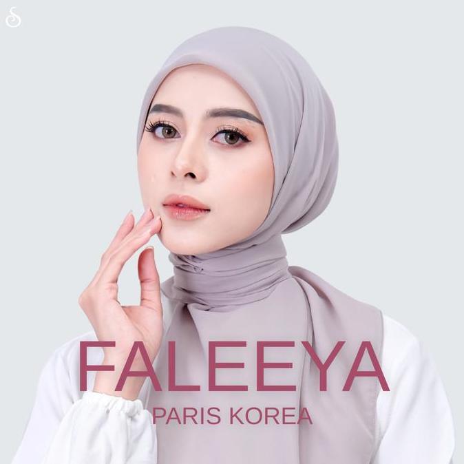 DF402 - Ansania - Faleeya Paris Premium - Hijab Polos Segiempat