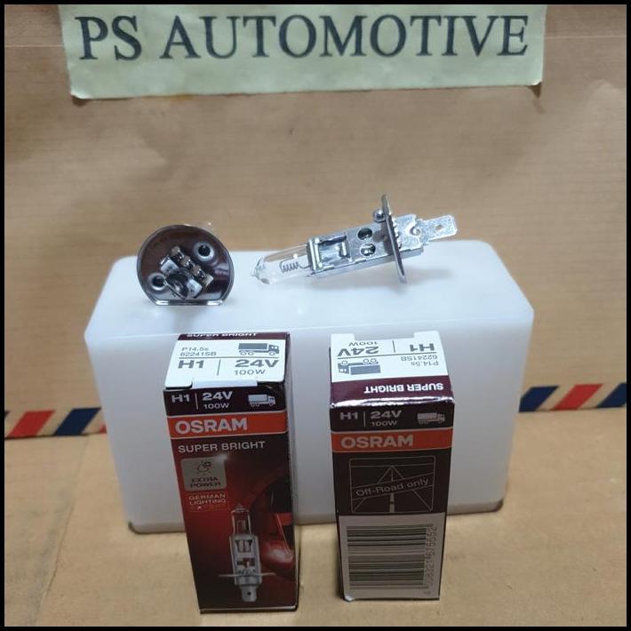 TERBARU BOHLAM H1 24 V 100 W OSRAM 