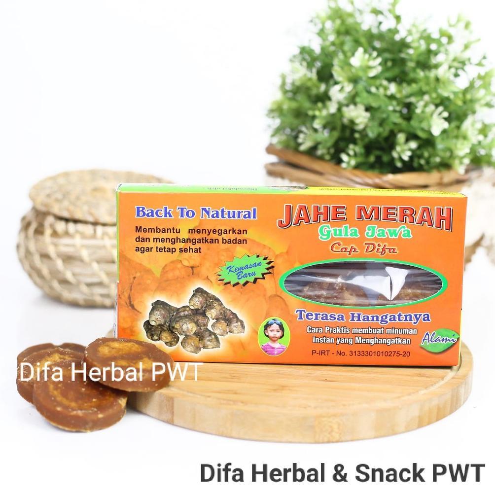 Jahe Merah Gula Jawa | Gula Jahe | Wedang Jahe / Jahe Merah Cap Difa
