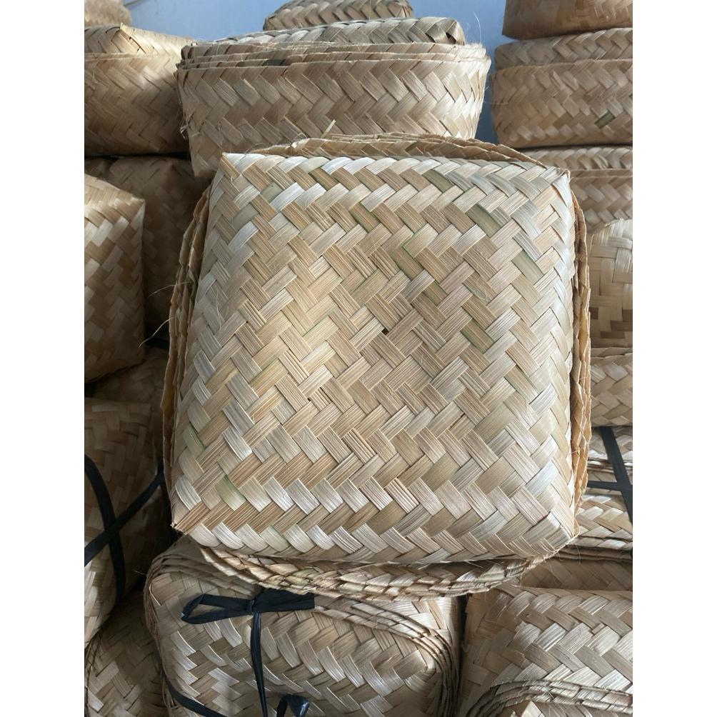 Besek Bambu 25X25 Besek Nasi Dll