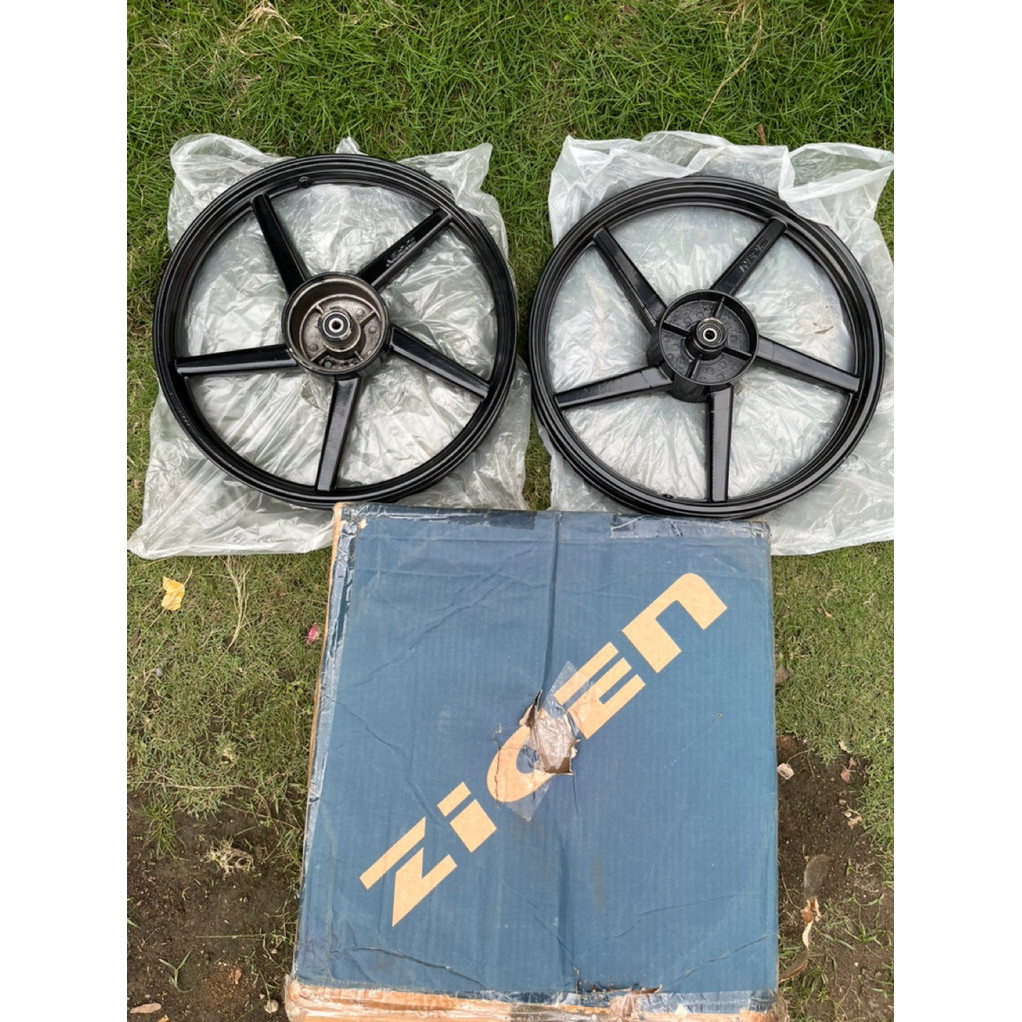 VELG RACING ZIGEN PALANG 5 TROMOL PNP SUZUKI RC CRYSTAL SATRIA 2t NOS