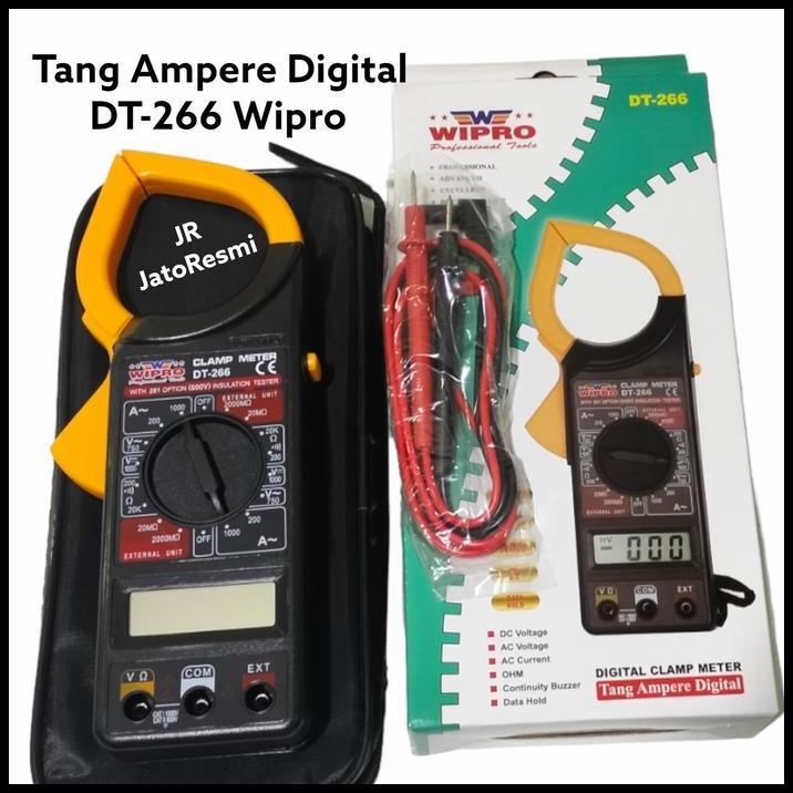 TERBARU TANG AMPERE DIGITAL DT-266 WIPRO 200-1000A 