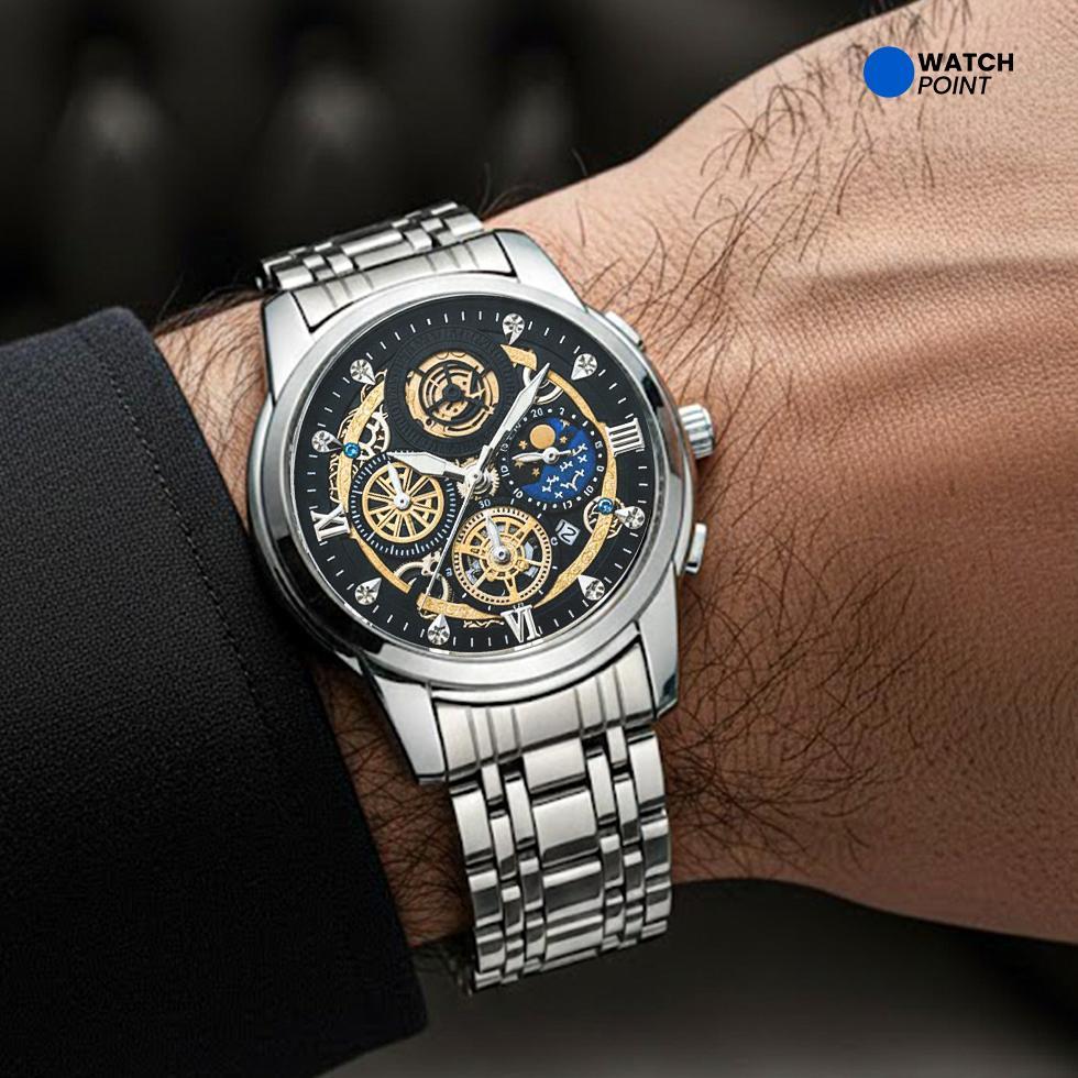 ORIGINAL WATCHPOINT VV-035 | Jam Tangan Pria Original Impor FNGEEN VAVA VOOM Tahan Air dengan Kronog