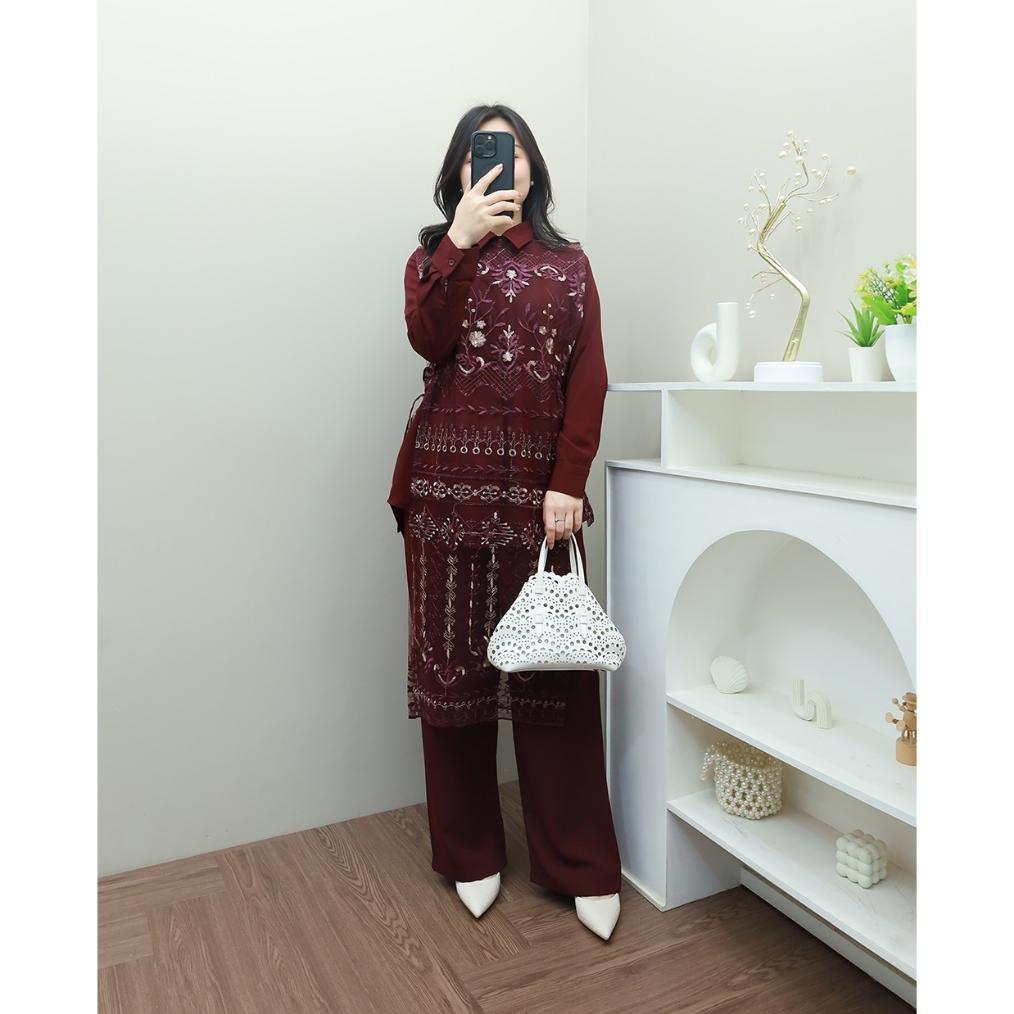 TERBARU my HMi I One Set Zivara I Setelan Wanita