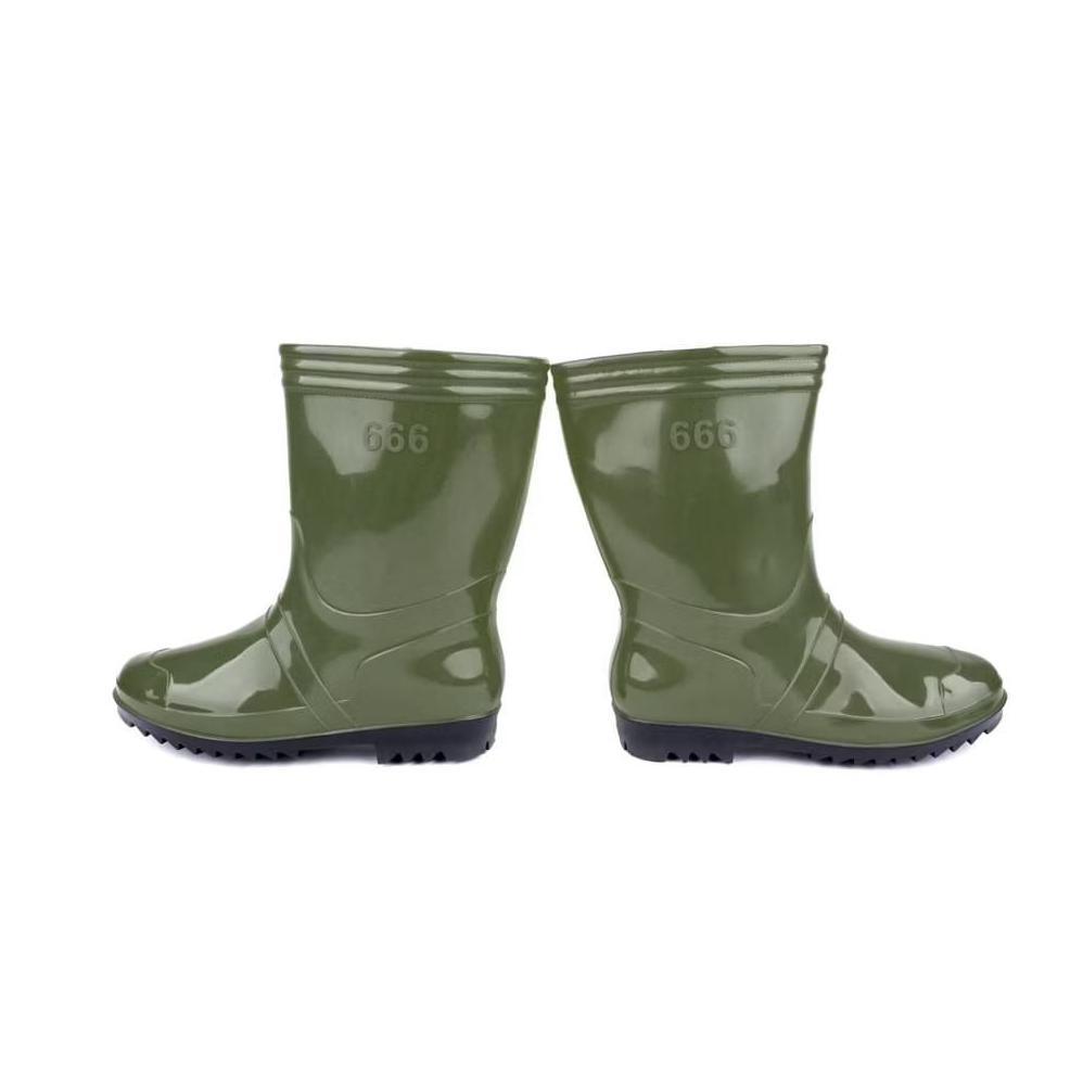 new product promo sepatu ap boot pria wanita karet pendek sepatu boots berkebun anti selip bahan pvc