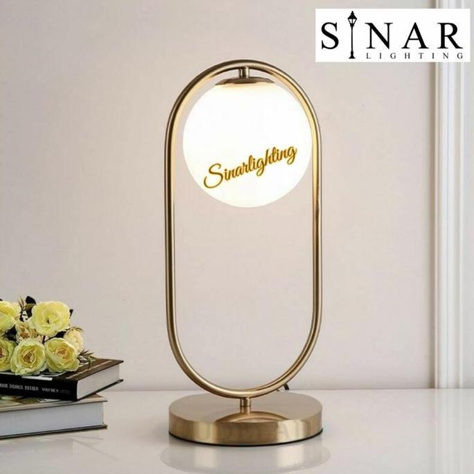 Sale Lampu Hias Meja Modern Gold 10012