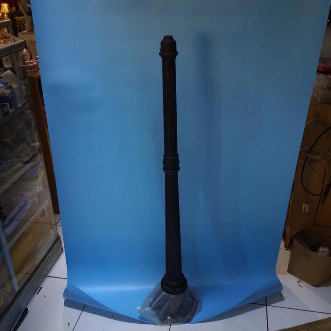 Murah Tiang Lampu Taman Untuk Lampu Antik Klasik Tinggi 120Cm - Hitam