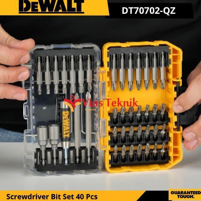 Promo Dewalt Dt70702 Mata Obeng Set Screwdriver Bit Set 40Pcs Dt70702-Qz