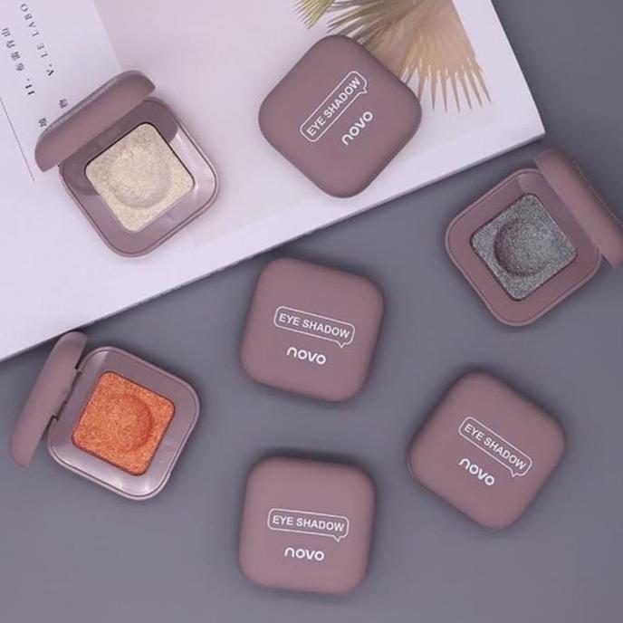 Youu- Novo Eye Makeup Single Color Shimmer Eyeshadow Shine Glitter Shadow