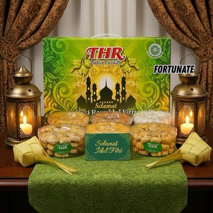 Hampers Kue Kering Thr Parsel Ramadan Lebaran Kue Kering / Hampers Parcel Lebaran Idul Fitri Promo L