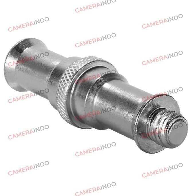 Yoi- Spigot Lightstand Stud Adapter Screw 1/4" To 3/8" Thread