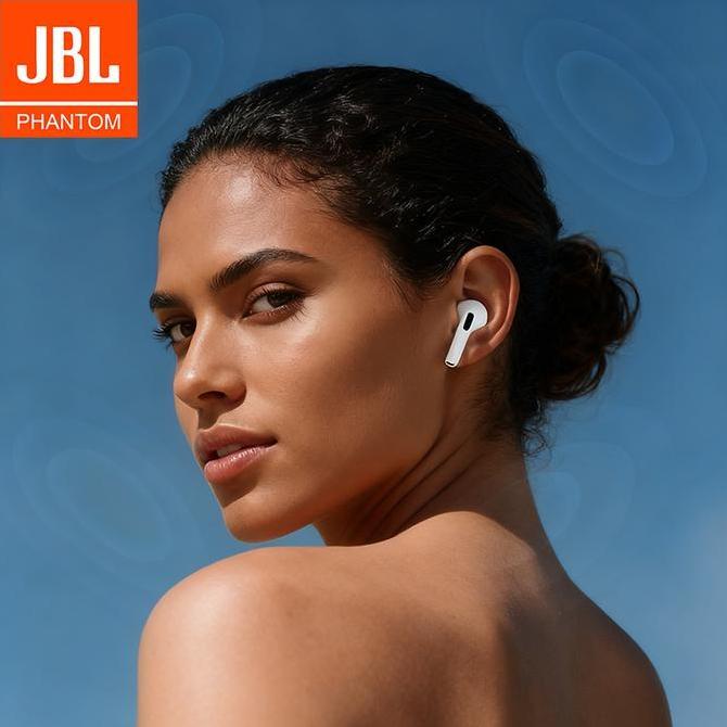 Wkfd- Jbl Phantom Earphone Nirkabel Sejati A5Pro, Wireless Headphone In-Ear Tws, Kualitas Suara Tang