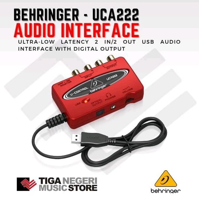 Behringer Uca222 Audio Interface