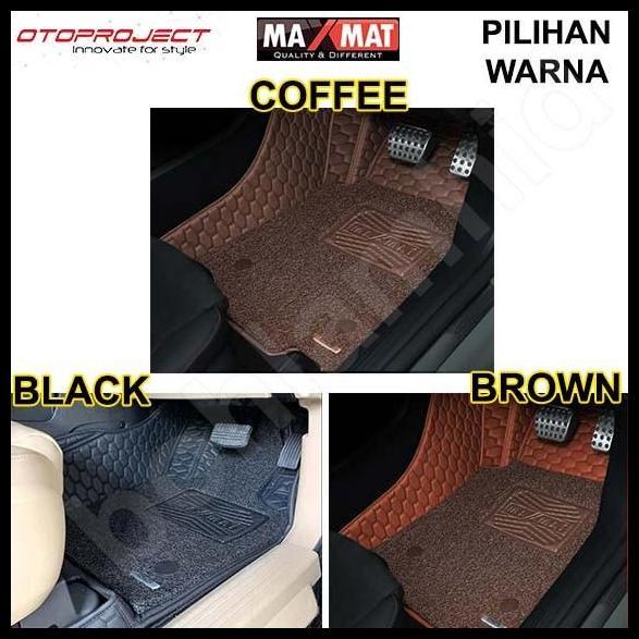 Karpet Mobil Crv Turbo 7D +Koil Maxmat Custom 7D+Mie 3Brs+Bagasi Hitam 100% Original
