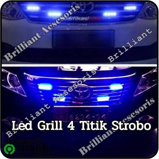 Promo LED Strobo - Lampu Blitz - Mobil Patwal Diskon