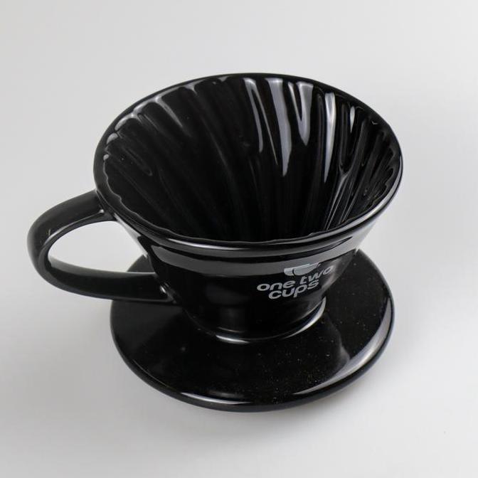 Yohoho- Ceramic V60 Dripper Black For V60 Manual Brew