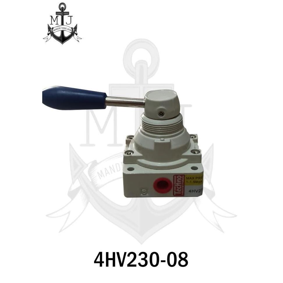 4Hv230-08 Rotary Hand Valve Ready